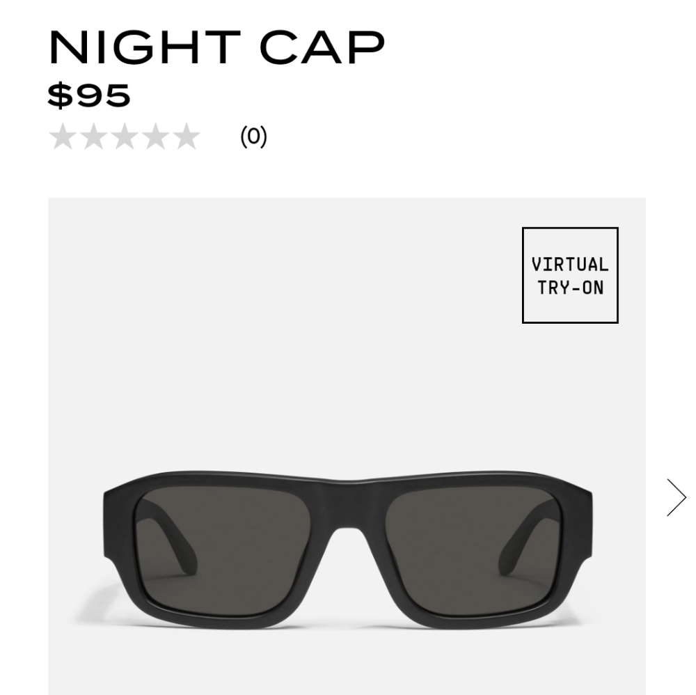 NWT Quay Australia Sunglasses Night Cap Matte Black Black Polarized Lens - Picture 3 of 10